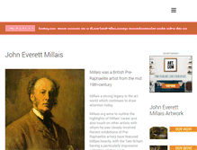 Tablet Screenshot of millais.org